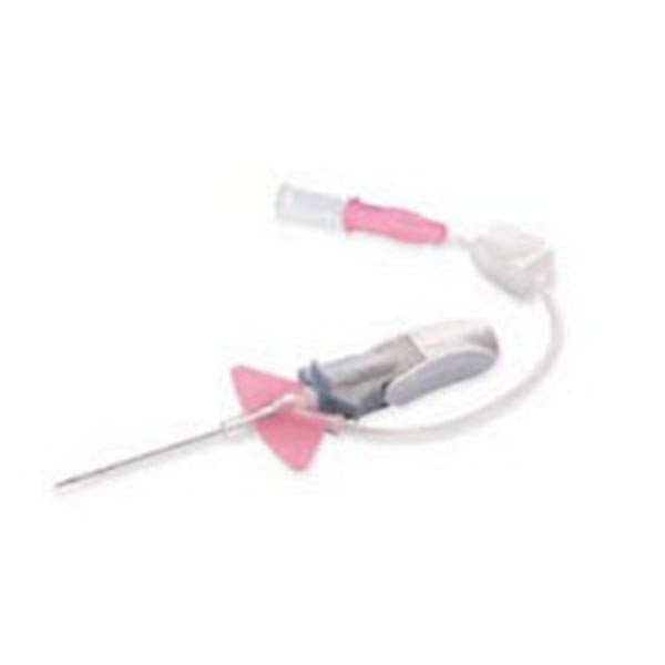 Catheter IV Nexiva Shielded Closed End Single Port W/ Wng Pink 20gx1-3/4